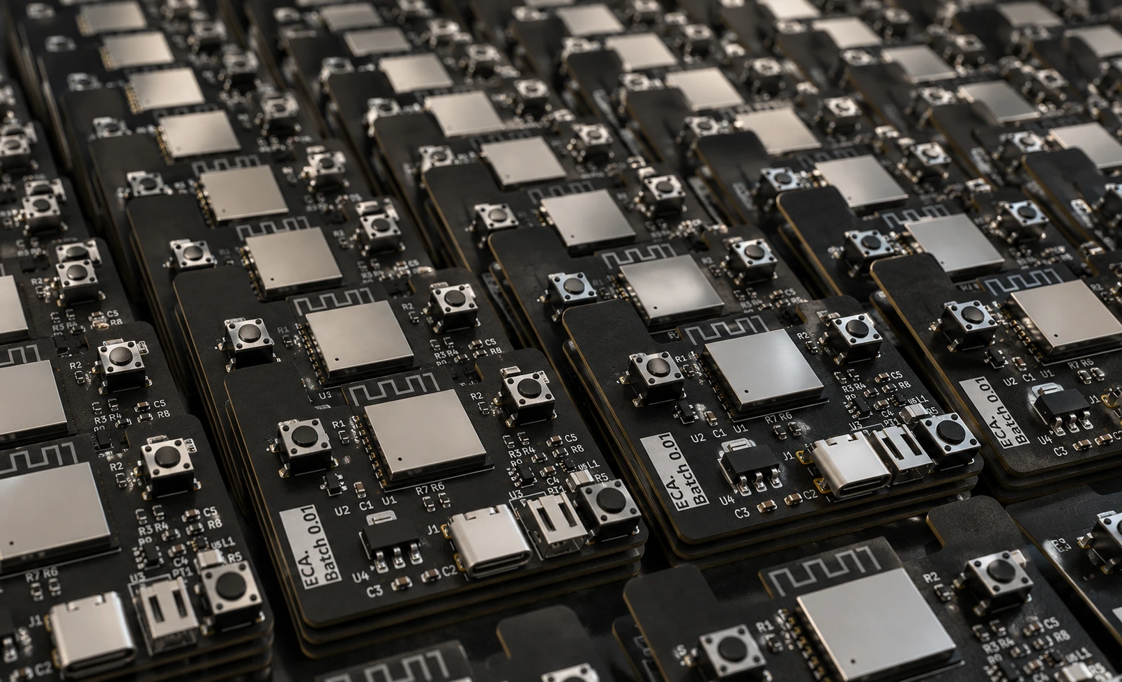 Mass produced PCBs